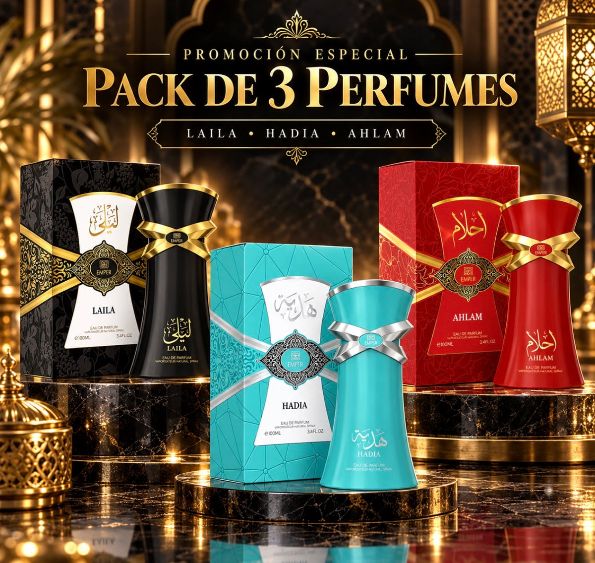 Oferta ( 3x 40 perfumes de mujer inspiraciones perfectas 100 ml )