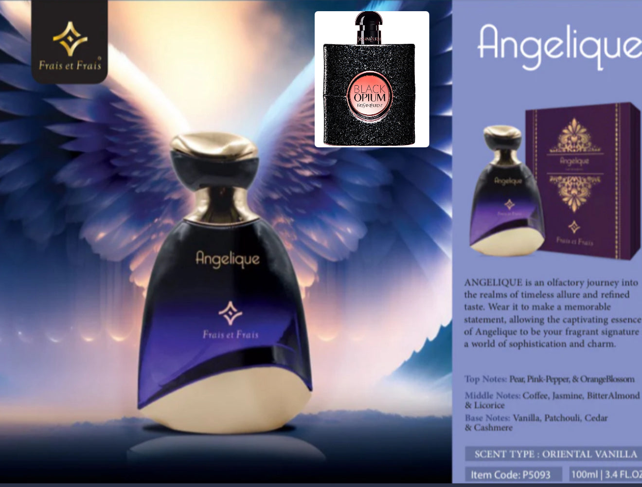 Angelique ( Frais et Frais ) Opium de YSL)