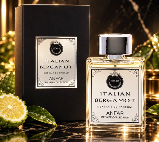 Italian Bergamot 100 ml Anfar for men extrait de parfum