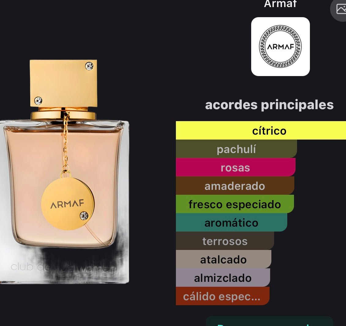 Club de nuit woman 100 ml for woman EAU de parfum